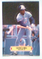 1988 Donruss Pop-Ups Baseball Cards    006      George Bell